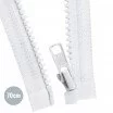 VISLON Teilbare Reißverschluss YKK Weiß 70CM - (Reißverschluss YKK)
