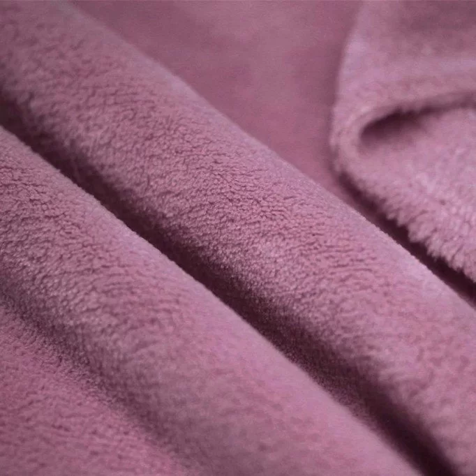 Coral Fleece Old Lilac - (Fleece Fabrics)