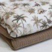 Double Gauze Fabric Digital Print - Dino Jungle - (Child Fabrics)