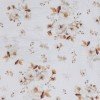 Double Gauze Fabric Digital Print - Jasmine Flowers Brown