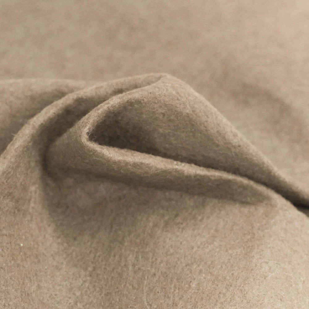 Felt Fabric 1,5mm Thick Dark Beige