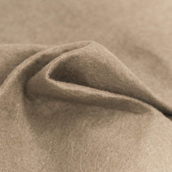 Filt Stof 1,5mm Tykkelse Mørk Beige - (Hobbyfilt 1,5mm)