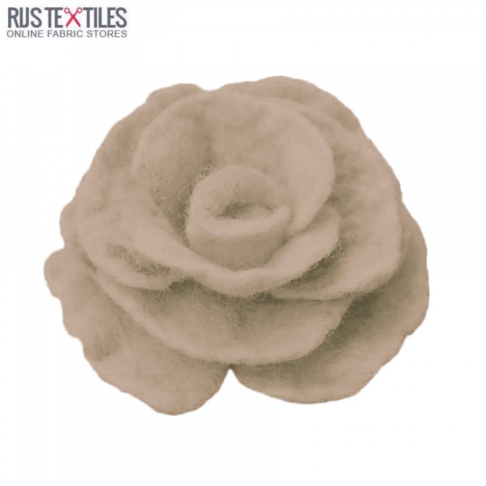 Felt Fabric 1,5mm Thick Dark Beige Felt Fabric 1,5mm Thick Dark Beige