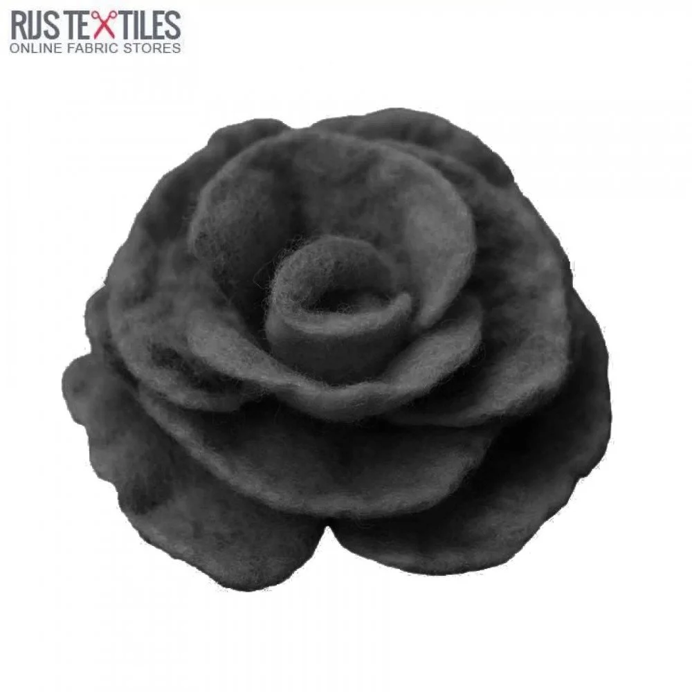 Felt Fabric 1.5mm Thick Dark Grey Melange Felt Fabric 1,5mm Thick Dark Grey Melange - (Craft Felt 1.5mm)