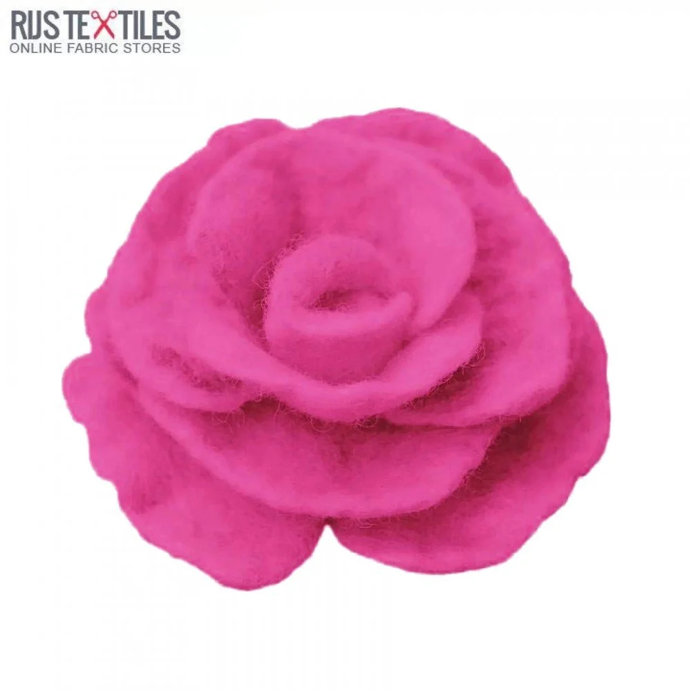 Vilt Stof 1,5mm Dik Fuchsia Vilt Stof Fuchsia - (Hobbyvilt Stoffen )