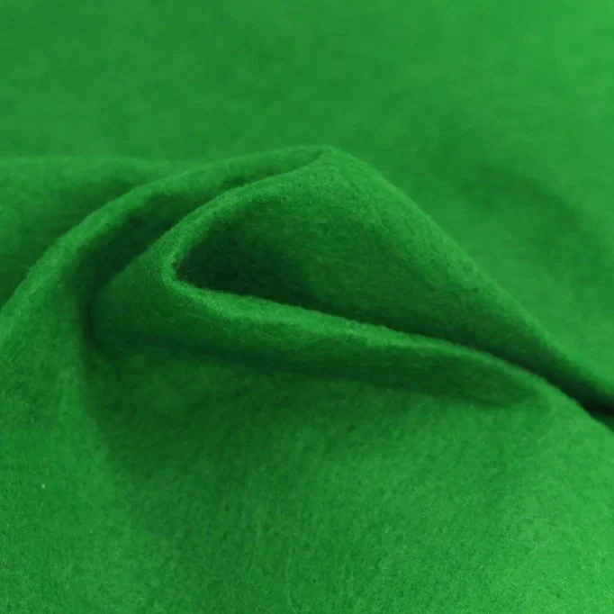 Tissu Feutre 1,5mm Épaisseur Vert Herbe - (Feutrine 1,5 mm Pour L'artisanat )