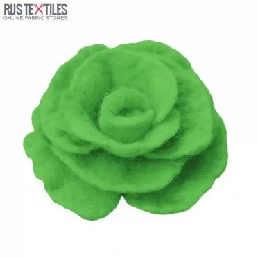 Filz Stoff 1,5mm Dick Grasgrün - (Bastelfilz 1,5mm)