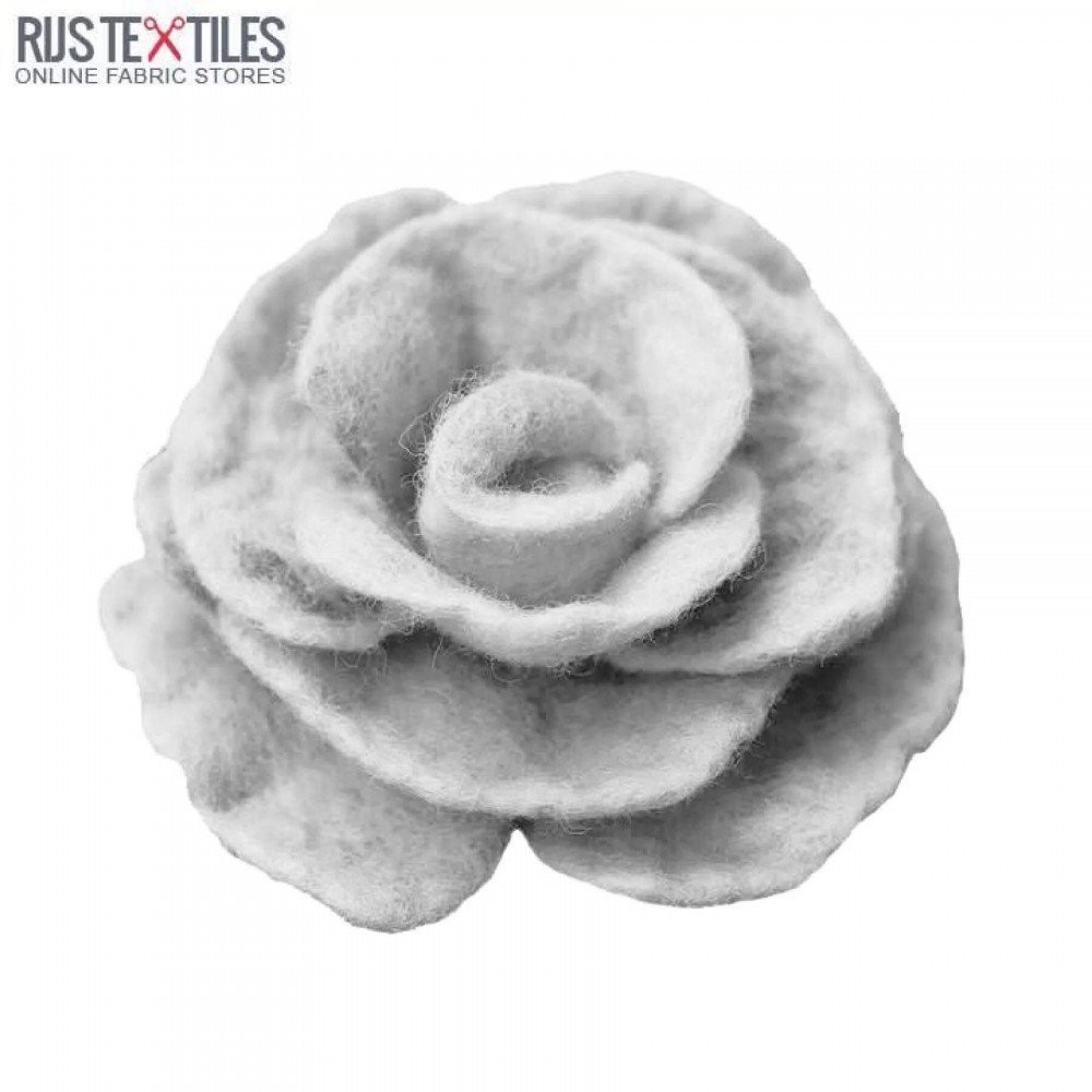 Felt Fabric 1,5mm Thick Light Grey Melange Felt Fabric 1,5mm Thick Light Grey Melange