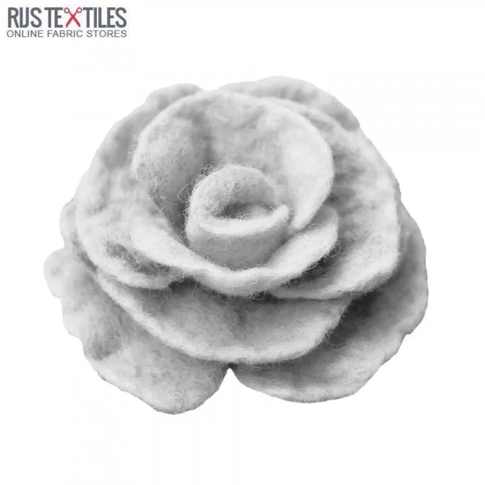 Felt Fabric 1,5mm Thick Light Grey Melange Felt Fabric 1,5mm Thick Light Grey Melange
