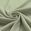Rib Knit Jersey Fabric Dusty Green
