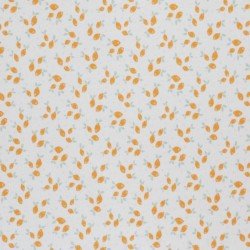 Tissu Maille Tricot Côtelé - Citrons