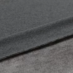 Sweatshirt Fleece Fabric Dark Grey Melee