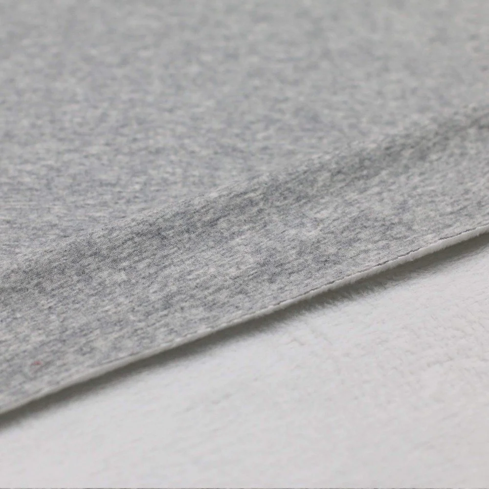 Sweatshirt Fleece Fabric Light Grey Melee Sweatshirt Fleece Fabric Light Grey Melee