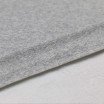 Tessuto Felpa Fleece Grigio Chiaro Melange - (Tessuto Felpa Alpenfleece)