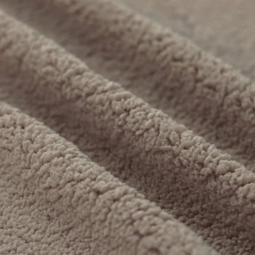 Curly Teddy Fabric Taupe Curly Teddy Fabric Taupe - (Curly Teddy Fabric)