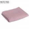 Tissu Piqué Gaufré Rose Vieux - (Tissu Piqué Gaufré)