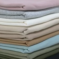 Sweatshirt Alpen Fleece Stof Lysebeige