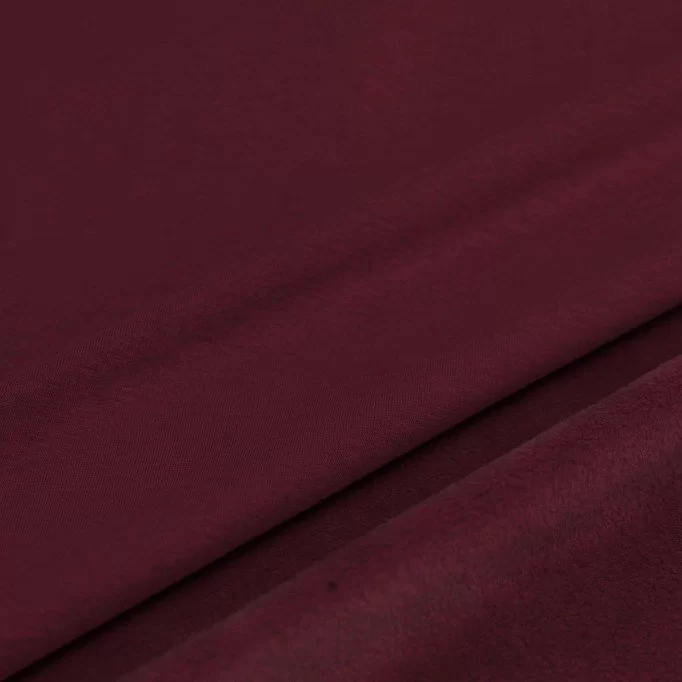 Alpenfleece Sweatshirt Stoff Bordeaux - (Alpenfleece Sweatshirt Stoff)
