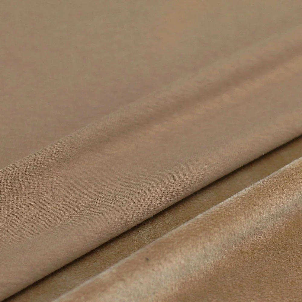 Sweatshirt Alpen Fleece Fabric Cacao Sweatshirt Alpen Fleece Fabric Cacao
