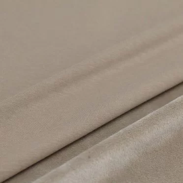 Alpenfleece Sweatshirt Stof Donker Beige - (Alpenfleece Sweatshirt Stof)