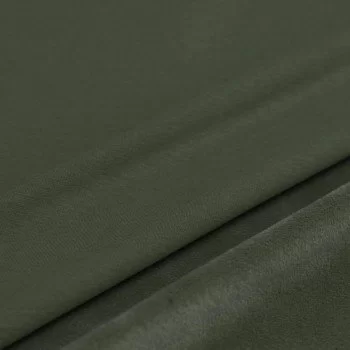 Alpenfleece Sweatshirt Stoff Armeegrün