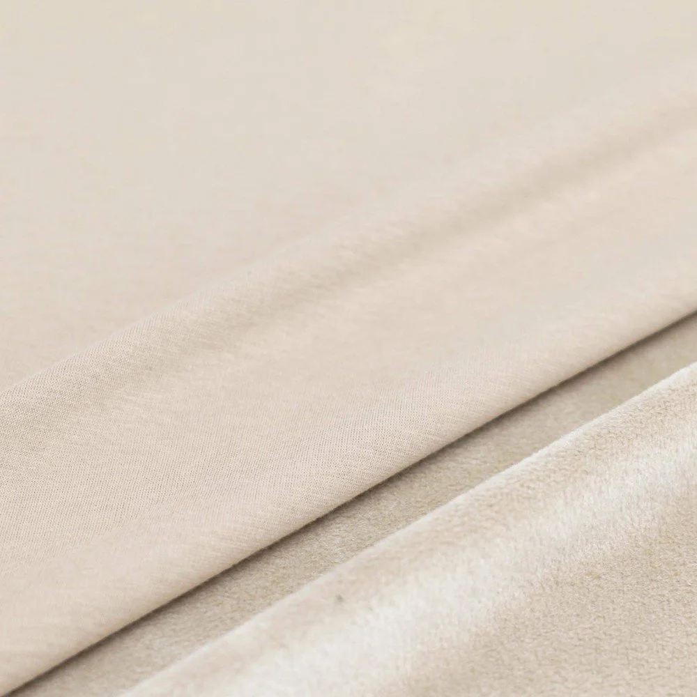 Sweatshirt Alpen Fleece Fabric Light Beige Sweatshirt Alpen Fleece Fabric Light Beige