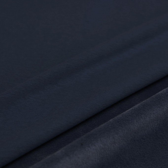 Tessuto Felpa Fleece Marina - (Tessuto Felpa Alpenfleece)