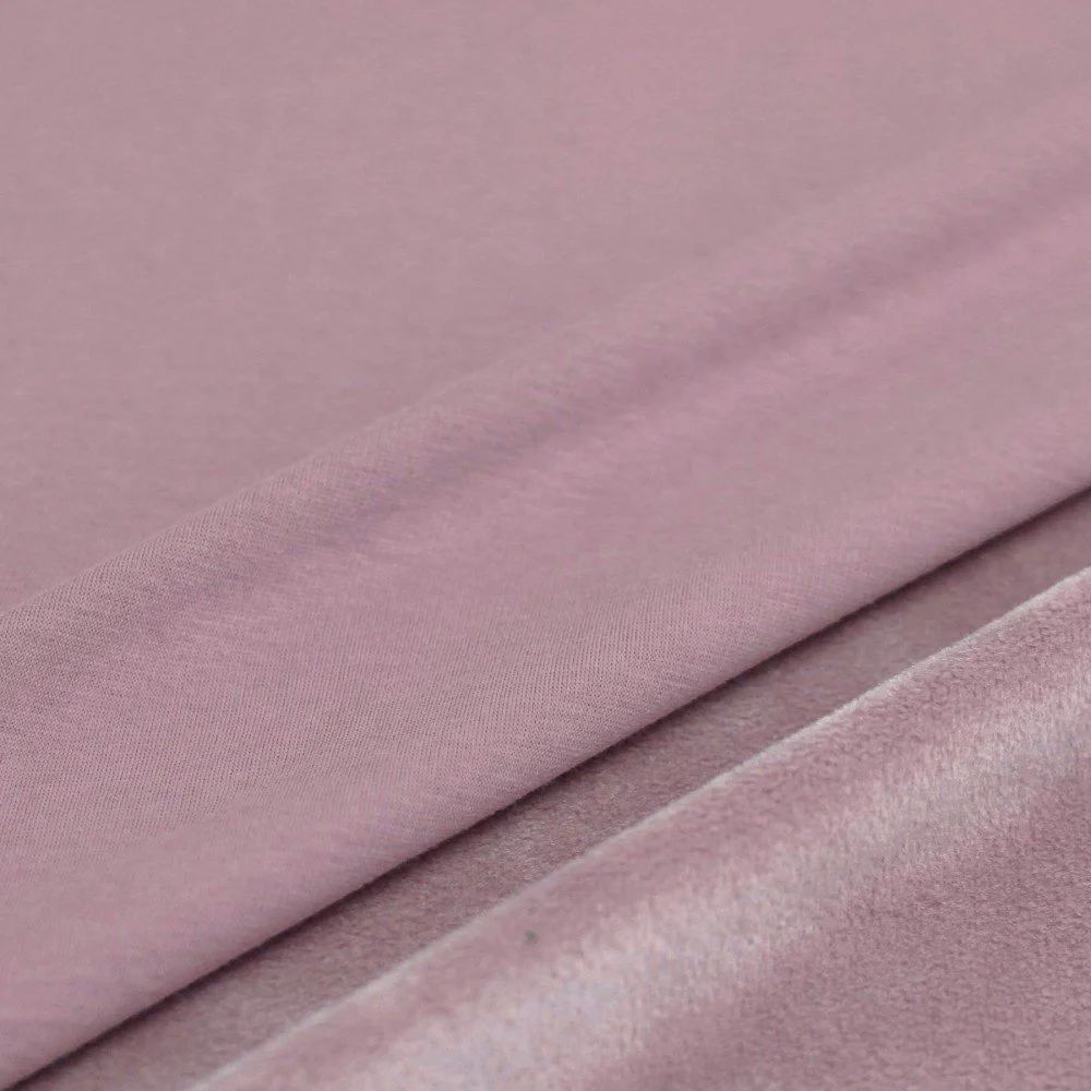 Sweatshirt Alpen Fleece Fabric Old Pink Sweatshirt Alpen Fleece Fabric Old Pink