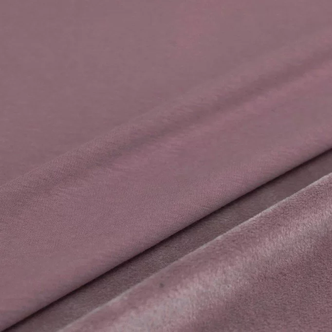 Sweatshirt Fleece Fabric Old Mauve	 - (Sweatshirt Fleece Fabric)