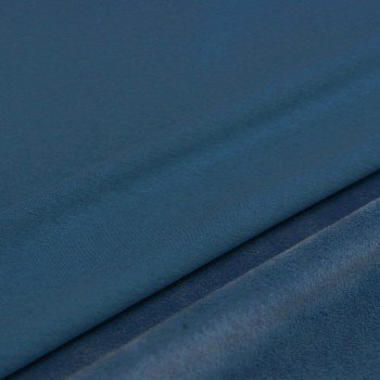 Alpenfleece Sweatshirt Stof Petrol Blauw