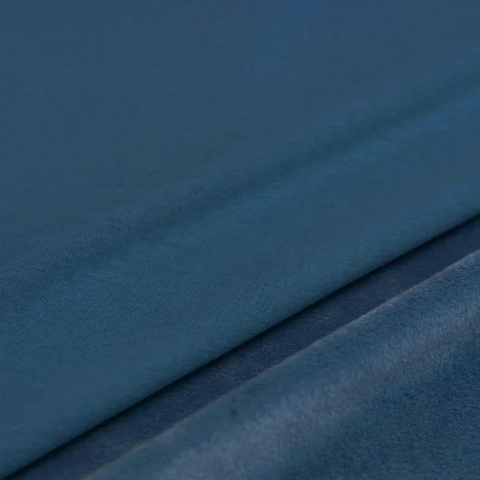 Sweatshirt Fleece Fabric Petrol Blue - (Sweatshirt Fleece Fabric)