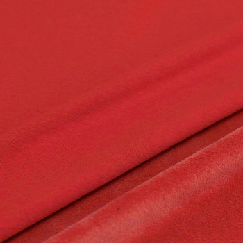 Alpenfleece Sweatshirt Stof Rood