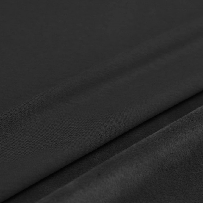 Sweatshirt Fleece Fabric Black - (Sweatshirt Fleece Fabric)