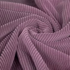 Corduroy Stretch Stof 6 Wales Oud Lila