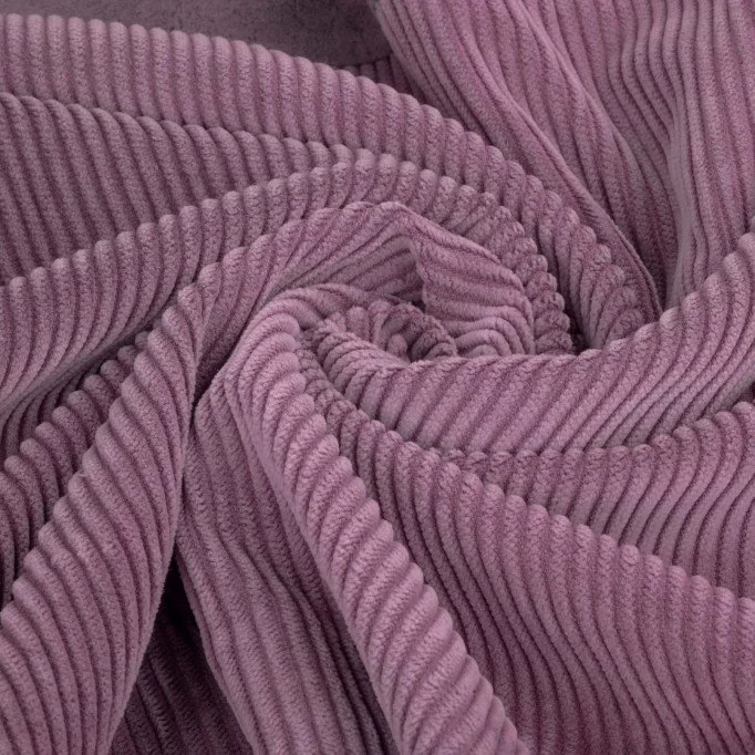 Stretch Bred Fløjl Stof 6 Wales Gammel Lilla - (Fashion Stoffer)