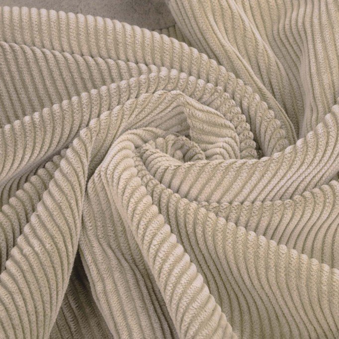 Breitcord Stoff Stretch 6 Wales Beige - (Modestoffe)