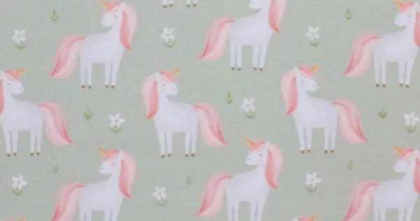 Unicorn jersey knit best sale fabric