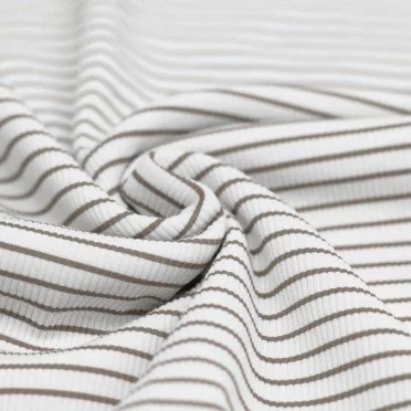 Printed knit jersey shop fabric