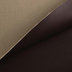 Vegan Leder Stoff Dunkel Braun