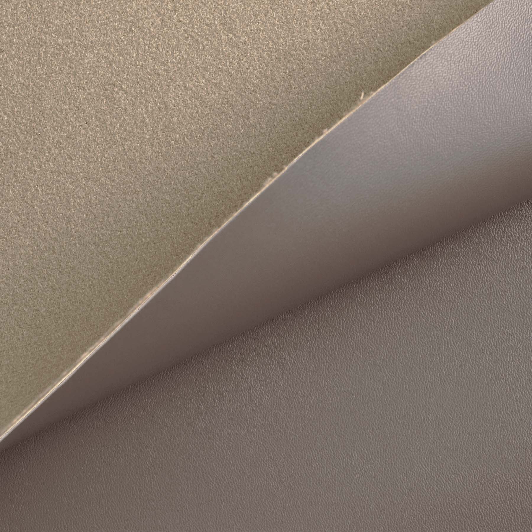 Vegan Leder Stof Taupe