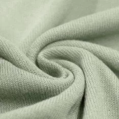 Tessuto A Maglia Per Bambini Di Cotone Verde Polveroso Tessuto A Maglia Per Bambini Di Cotone Verde Polveroso