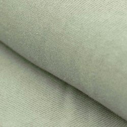 Tissu Point De Maille Bébé De Coton Vert Poussiéreux