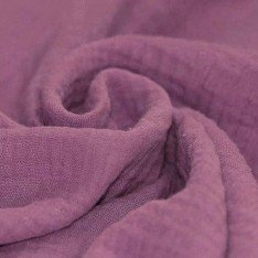Double Gauze Fabric Old Lilac
