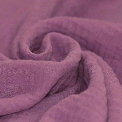 Double Gauze Fabric Old Lilac