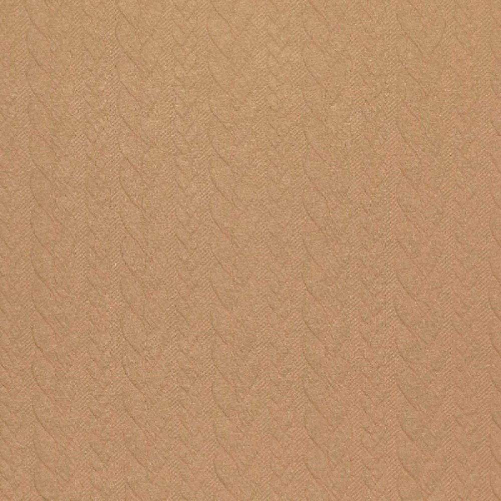 Jacquard Strickstoff Zopfmuster Kamel Jacquard Strickstoff Zopfmuster Kamel - (Modestoffe)