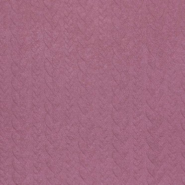 Cable Knit Jacquard Fabric Old Lilac - (Fashion Fabrics)