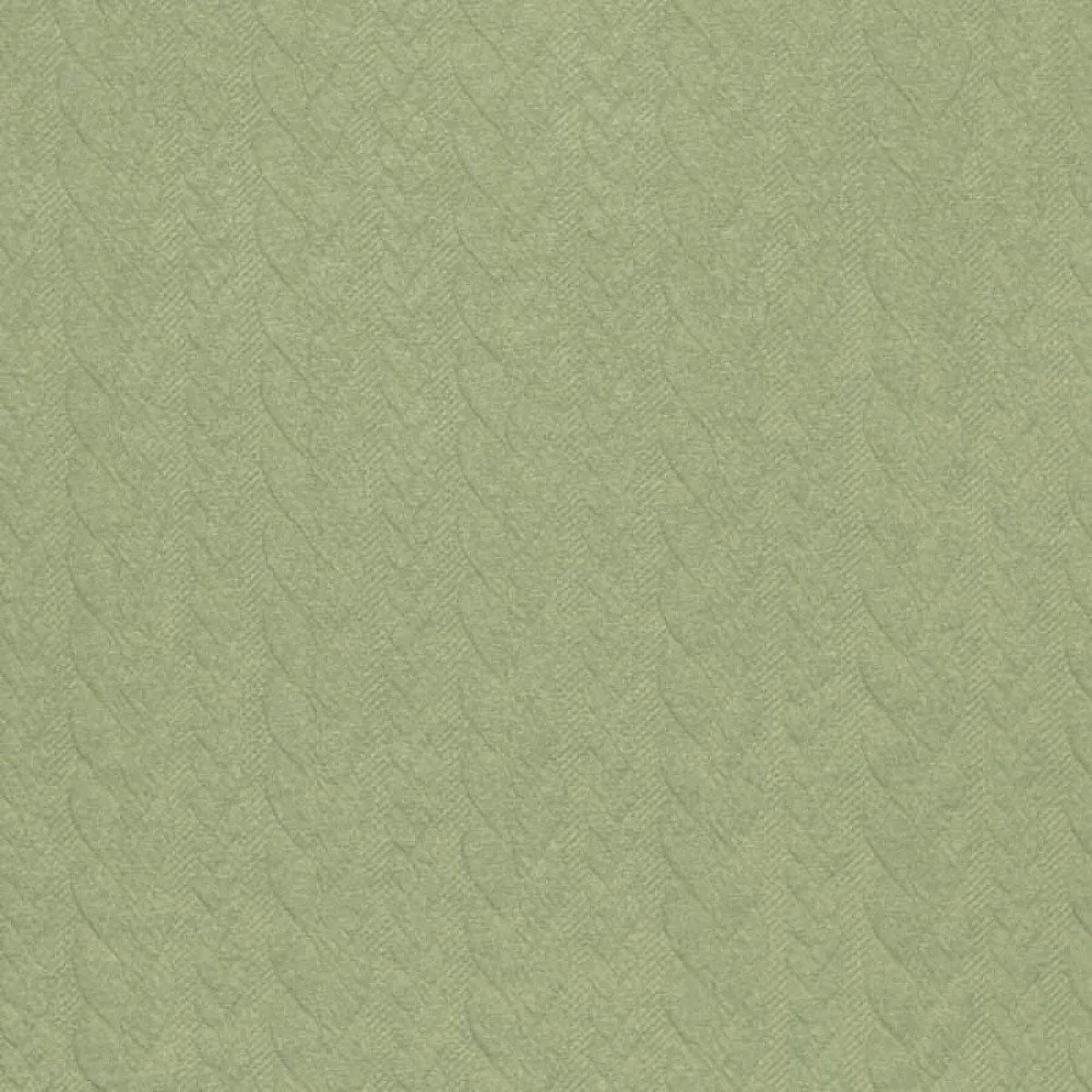 Jacquard Strickstoff Zopfmuster Olive Jacquard Strickstoff Zopfmuster Olive - (Modestoffe)