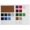 Felt Fabric 1,5mm Thick Sample Card - (Craft Felt 1.5mm)