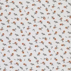 Baumwolljersey Digital - Vintages Zitronen Beige