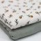 Jersey Di Cotone Stampa Digitale - Limoni Vintage Beige - (Jersey Di Cotone Digitale Stampata)